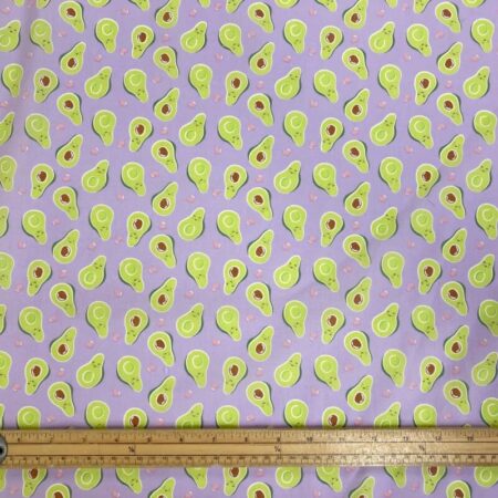 Happy Avocado Polycotton - Image 2