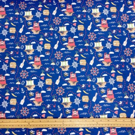 Pirate Adventure Polycotton - Image 2