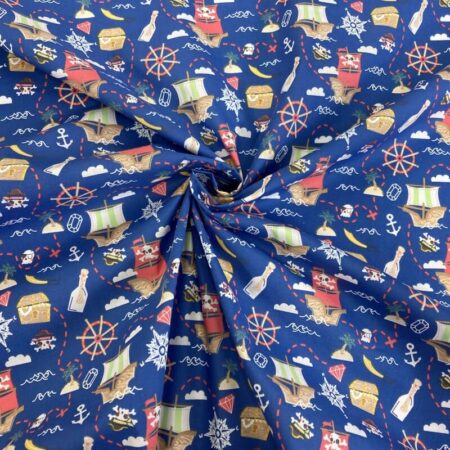 Pirate Adventure Polycotton - Image 3