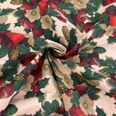 Christmas Tablecloth Polycotton Fabric - Image 13