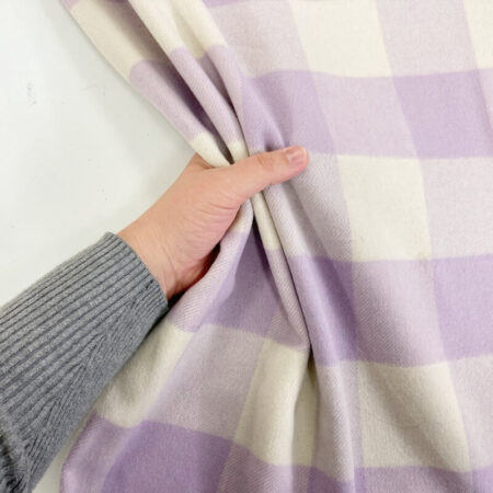 Lilac Buffalo Check Wool