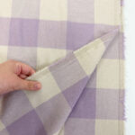 Lilac Buffalo Check Wool