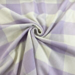 Lilac Buffalo Check Wool