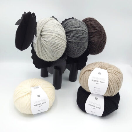 Essentials Organic Wool Aran 50g