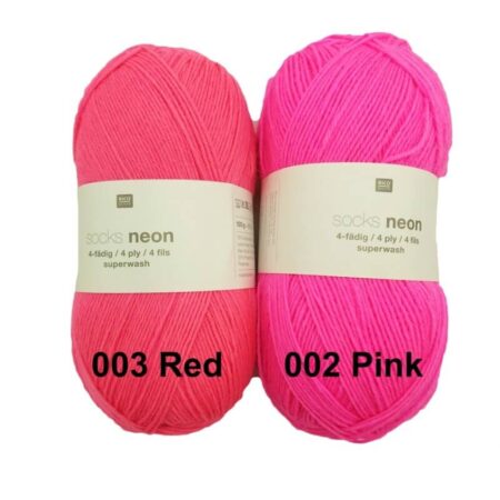 Sock's Neon 4 Ply 100g - Image 2