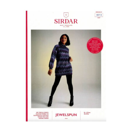 Sirdar Sweater Dress Pattern 10713