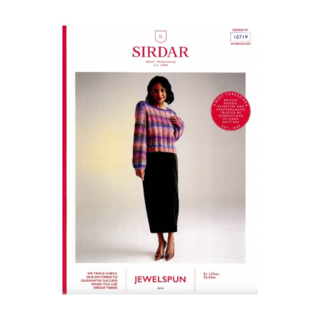 Sirdar Sweater Pattern 10719