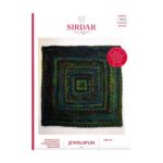 Sirdar Crochet Blanket Pattern 10724