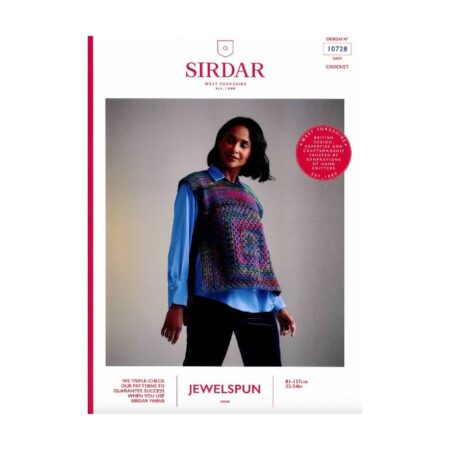 Sirdar Crochet Tabard Pattern 10728