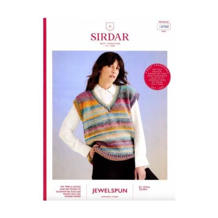 Sirdar Vest Pattern 10700