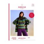 Sirdar Sweater and Scarf Pattern 10706