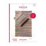 Sirdar Blanket & Cushion Pattern 10707