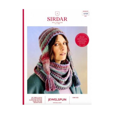 Sirdar Hat & Snood Pattern 10709