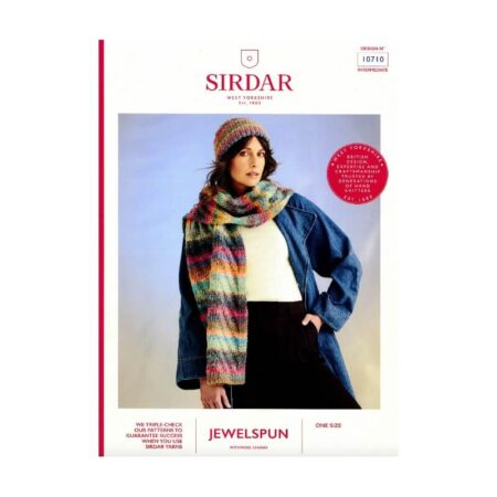 Sirdar Hat & Scarf Pattern 10710