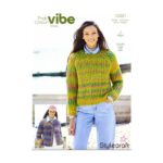 Stylecraft Sweater & Cardigan Pattern 10021