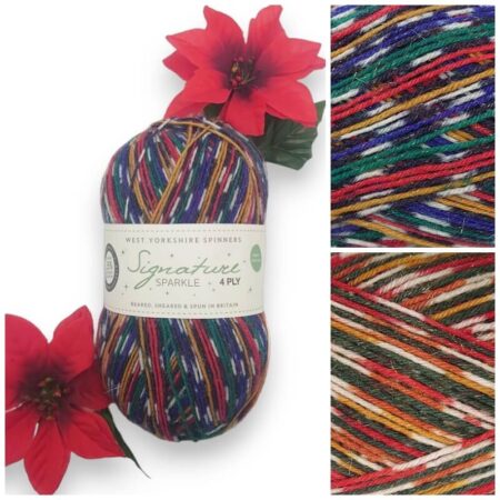 West Yorkshire Spinners Signature Sparkle 4 Ply 100g