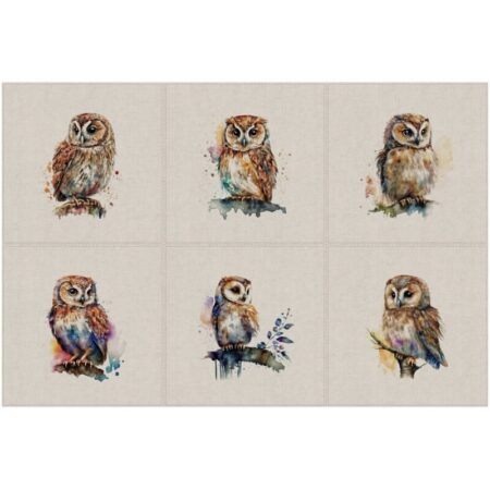 Animal Cushion Panel Sets of 6 and Matching All-Overs - Image 7