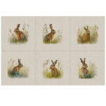 Animal Cushion Panel Sets of 6 and Matching All-Overs