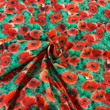 Poppy Field Cotton - Image 2