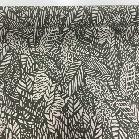 Jungle Leaf Cotton Polyester