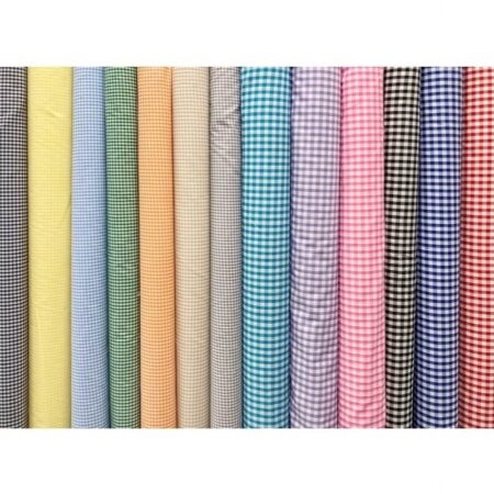 Gingham Polycotton