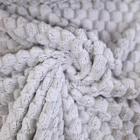 Honeycomb Fur Fleece - Image 2