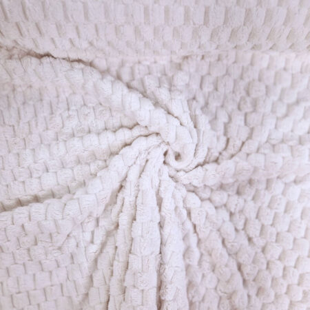 Honeycomb Fur Fleece - Image 3