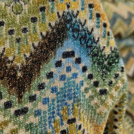 Stretch Lurex Knit Fabric - Image 4