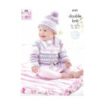 King Cole Jackets, Hat, Blanket and Cushion Covers Pattern 6101