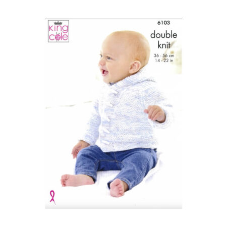 King Cole Jackets and Hat Pattern 6103