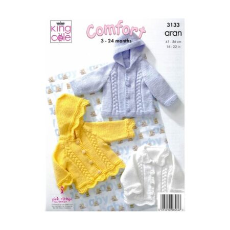 King Cole Jackets Pattern 3133 - Image 2