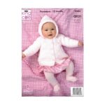 King Cole All-In-One, Coat and Hat Pattern 3504