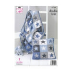 King Cole Blankets and Cushion Covers Pattern 5734