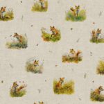 Animal Cushion Panel Sets of 6 and Matching All-Overs
