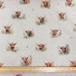 Animal Cushion Panel Sets of 6 and Matching All-Overs