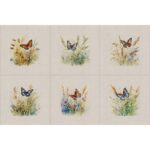 Animal Cushion Panel Sets of 6 and Matching All-Overs
