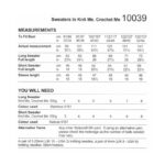 Stylecraft Sweaters Pattern 10039