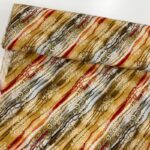 Diagonal Stripe Viscose