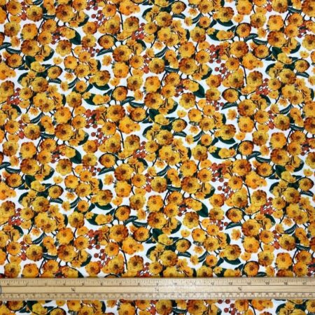 Blossom Apricot Viscose - Image 2