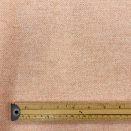 Light Orange Marl Wool Fabric - Image 5