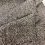 Charcoal Herringbone Wool