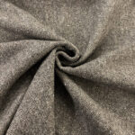 Charcoal Herringbone Wool