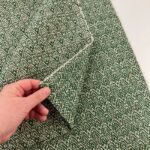 Chrysler Green Wool Fabric