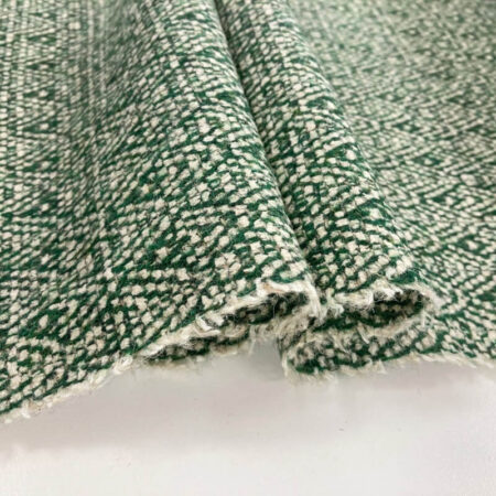 Chrysler Green Wool Fabric - Image 4