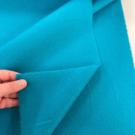 Abraham Moon Turquoise Spectrum Wool Fabric - Image 3
