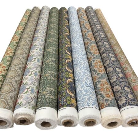 William Morris Panama Fabric - Image 2