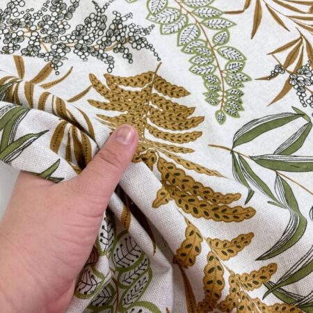 Glenariff Leaf Linen-Look - Image 2