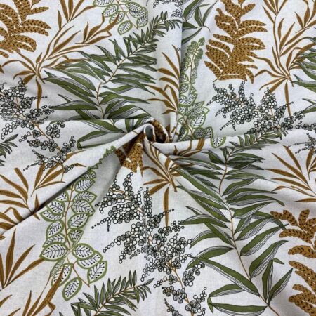 Glenariff Leaf Linen-Look - Image 4