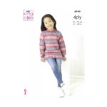 King Cole Sweater and Pullover Pattern 6040
