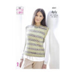 King Cole Pullover and Top Pattern 6041